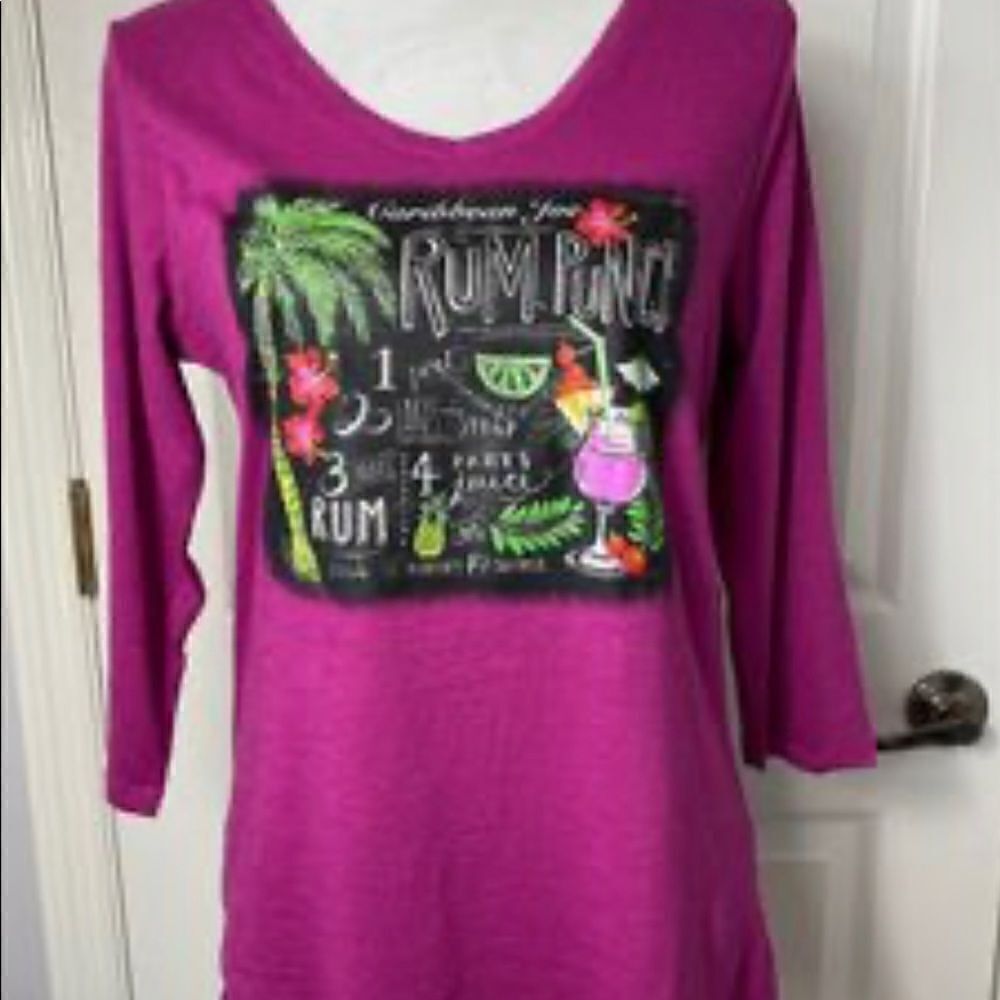 CARIBBEAN JOE Rum Punch Women’s Top